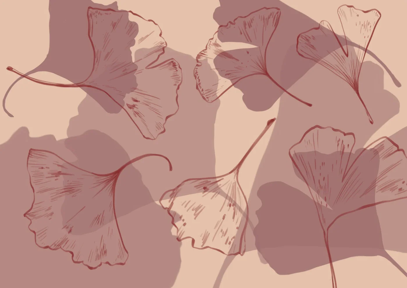 Diseños impresos en papel pintado